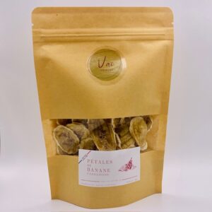 Pétales de bananes au chocolat