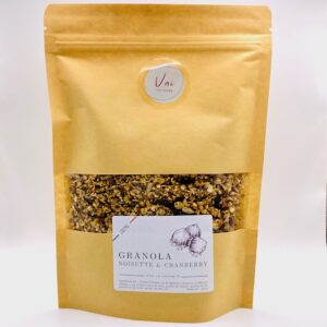 Granola noisette & cranberry