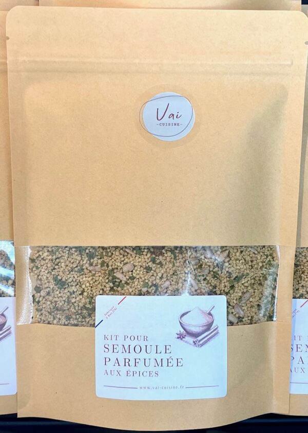 Kit pour semoule parfumée aux épices